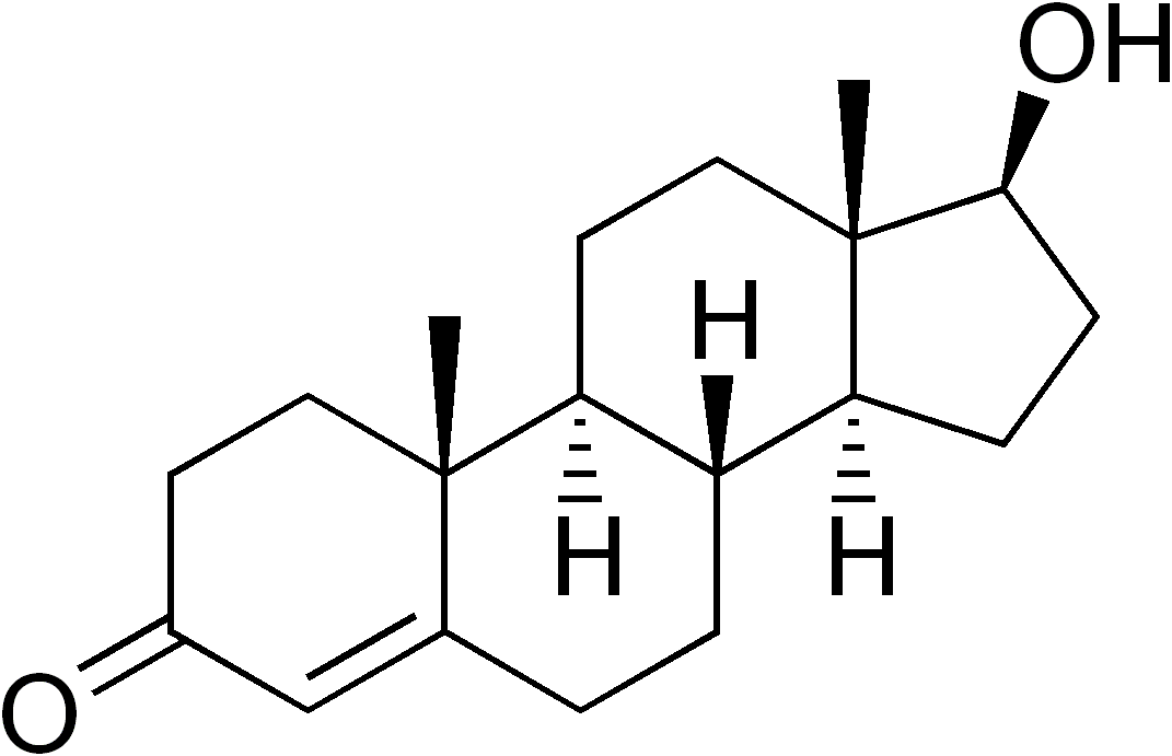 testosterone-structure