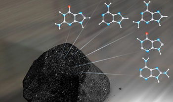 DNA-Meteorites