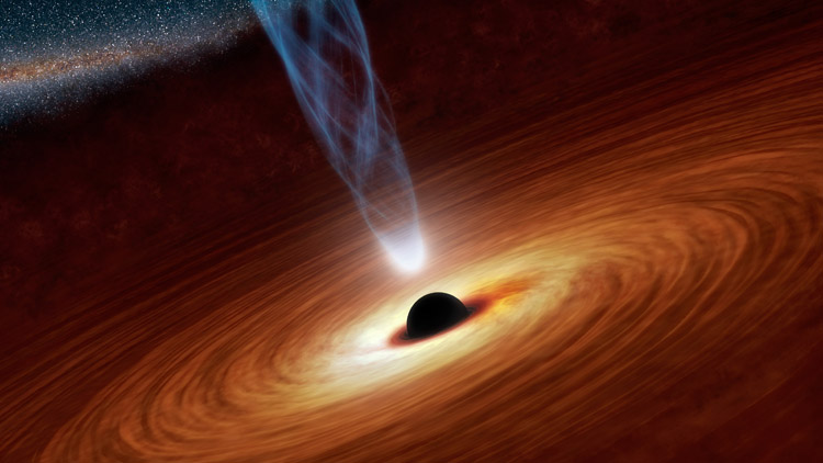 Μαυρη οπή (μάυρη τρύπα) © NASA