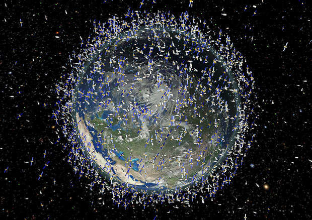 Διαστημικά σκουπίδια, © European Space Agency/Science Photo Library